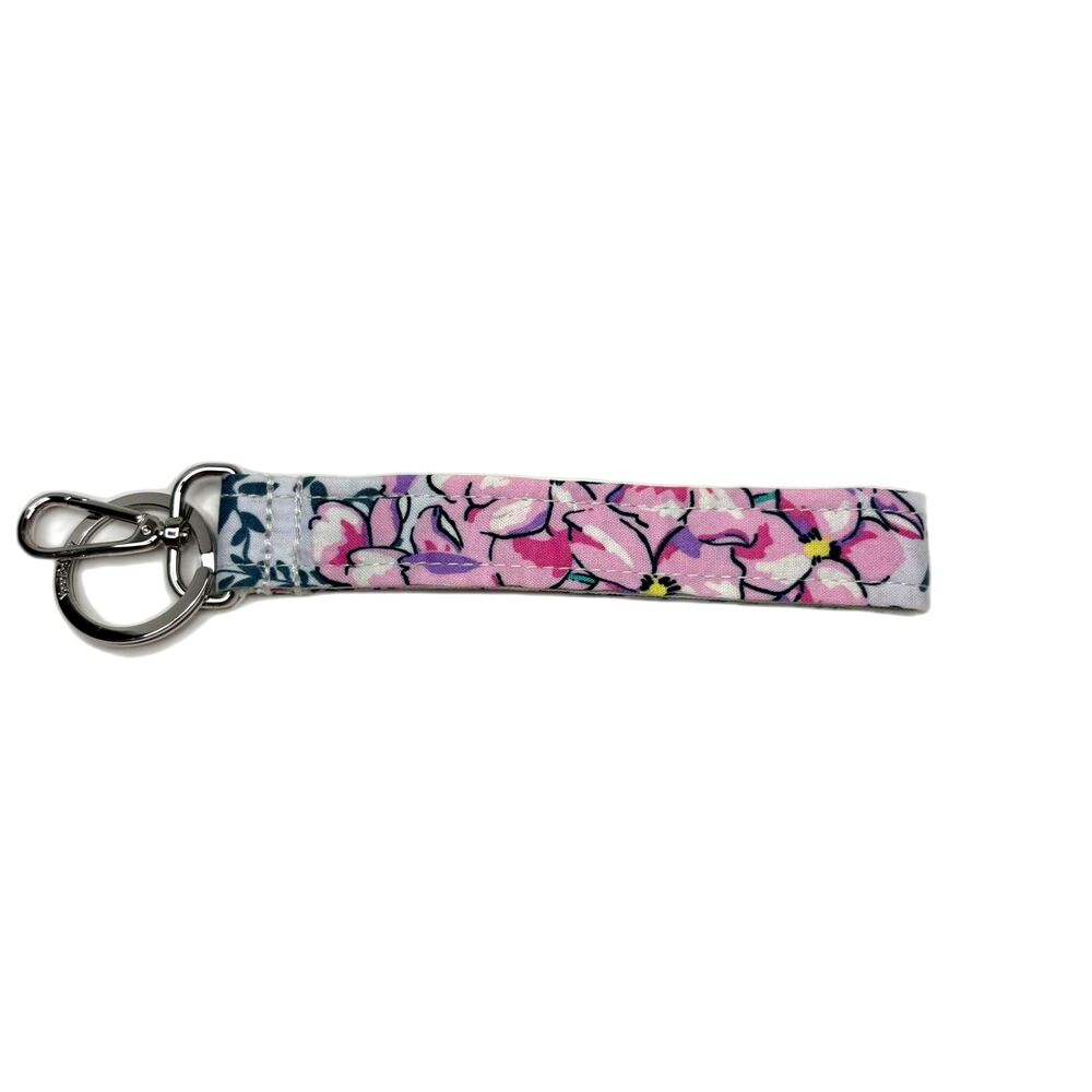 Vera Bradley Wristlet Strap - Happy Hydrangeas Pattern (Retired) EUC